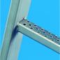 Preview: Zarges single-pull fixed ladder systems, up to 10 m climbing height, galvanised steel